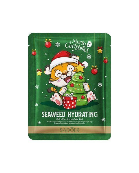 Маска тканинна для обличчя SADOER MERRY CHRISTMAS NOURISH FACIAL MASK, 25 г 1002 фото