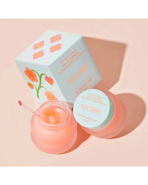 Нічна маска для губ Tocobo Vita Glazed Lip Mask 20 мл 1224 фото