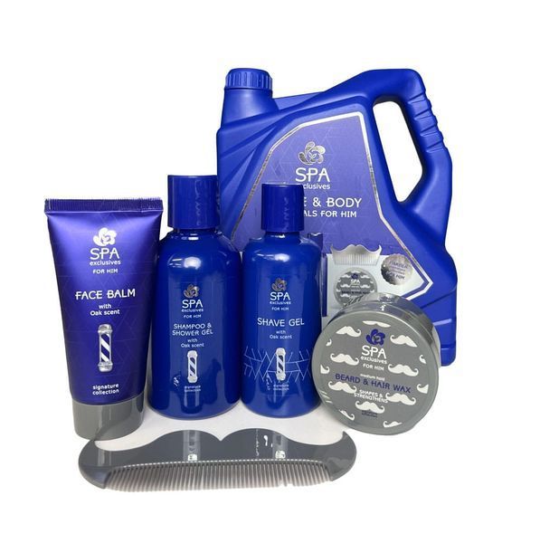Набір для чоловіка SPA Exclusives 5 Face & Body Essentials For Him 489 фото