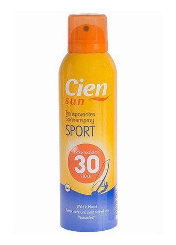 сонцезахисний спрей Cien Sun transparente Sport SPF 30, 200 мл&nbsp; 50564 фото