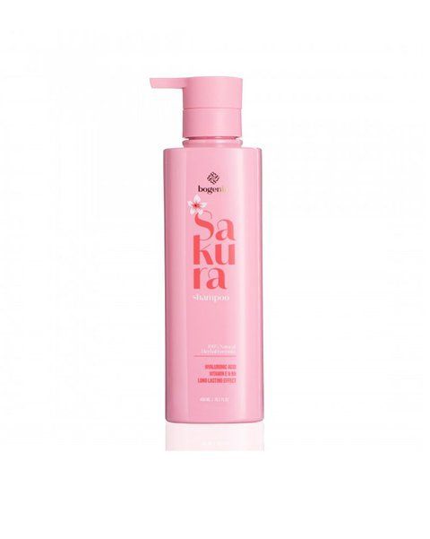Зволожуючий шампунь з екстрактом сакури та гіалуроновою кислотою Bogenia Sakura Shampoo BG434, 450 мл 680 фото