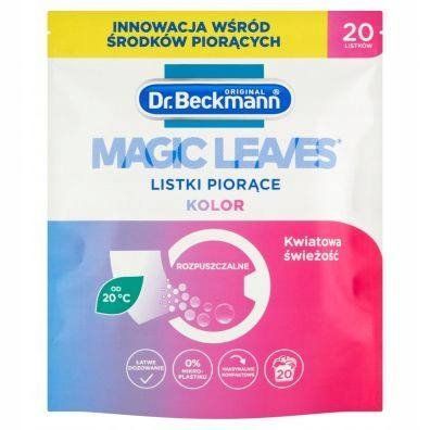 Порошок для прання в серветках Dr. Beckmann Universal Magic Leaves, 20 шт 587 фото