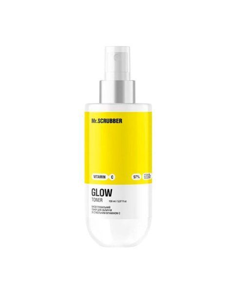 Висвітлювальний тонер для обличчя Glow Vitamin C зі стабільним вітаміном С від Mr.SCRUBBER 462 фото