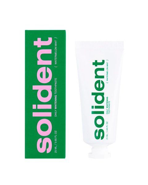 Щоденна відбілювальна зубна паста Solident Watermelon mint, 25 мл 812 фото
