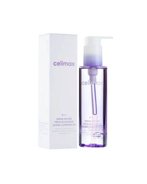 Гідрофільна олія з жожоба Celimax Derma Nature Fresh Blackhead Jojoba Cleansing Oil, 150 мл 591 фото