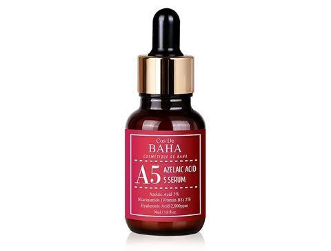 Сироватка для обличчя з азелаїновою кислотою та ніацинамідом Cos De BAHA A5 Azelaic Acid 5 Serum, 30мл 50602 фото