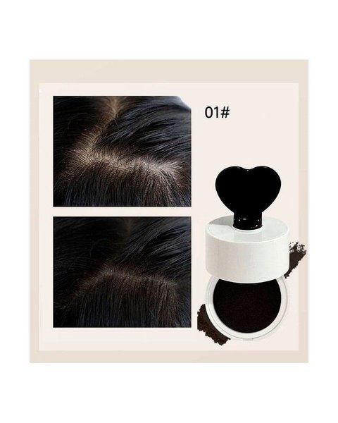 Пудра для маскування проділу та лінії росту волосся Hairline Shadow Powder - 01 &mdash; Black 52210 фото