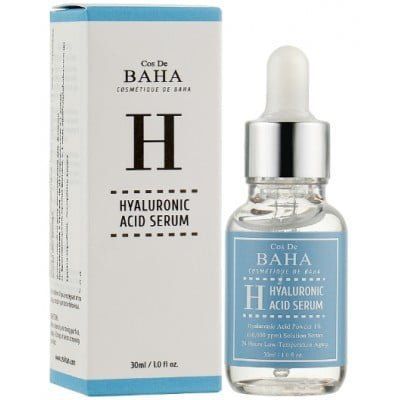 Сироватка для обличчя з гіалуроновою кислотою Cos De BAHA H Hyaluronic Acid 1% Serum 30ml 50596 фото