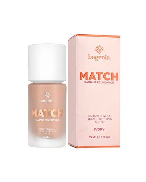 Тональний крем BOGENIA Match Radiant Foundation, 35 мл - 01 51694 фото