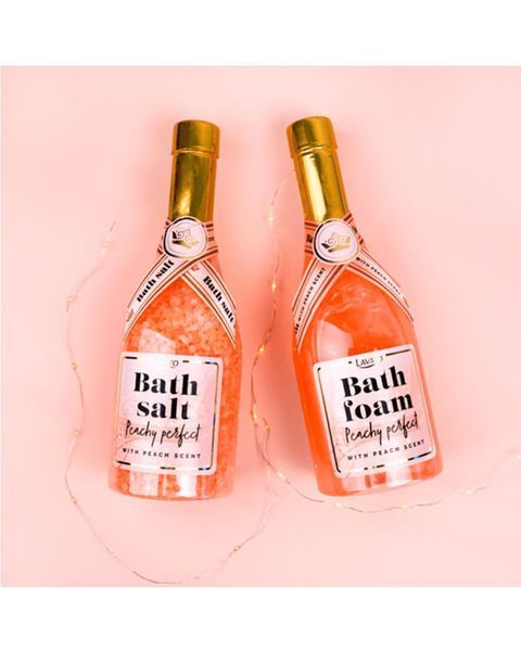 Піна для ванни Bath Foam Peachy Perfect у вигляді шампанського, 750 мл 888 фото