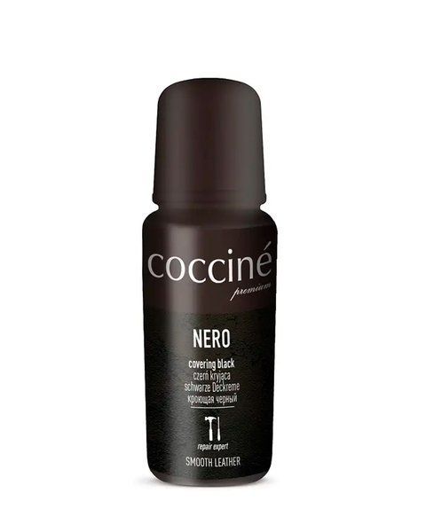 Фарба-крем для взуття Coccine Cream Elegance (Nero / Чорна) 75 мл 1502 фото