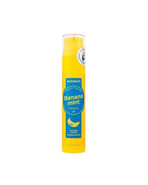 Зубна паста Solident Banana Mint з фтором 1450 ppm, 60 мл 1029 фото