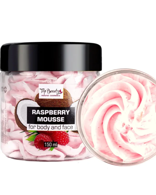 Баттер-суфле для обличчя та тіла Top Beauty Raspberry 150 мл