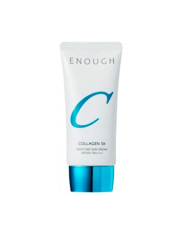 Зволожуючий сонцезахисний крем Enough Collagen 3X Moisture Sun Cream SPF 50+/PA+++