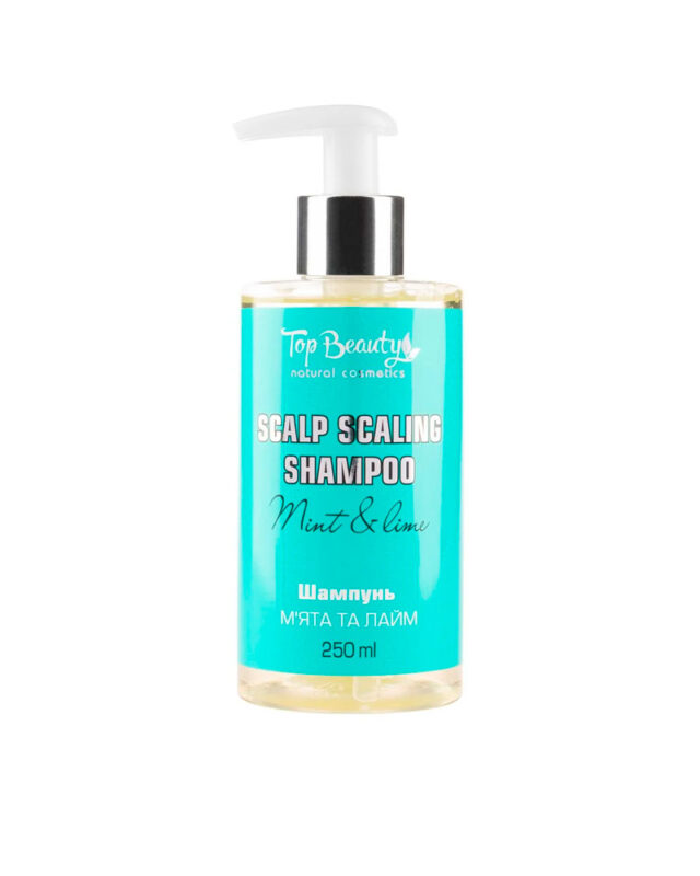 Шампунь для глибокого очищення шкіри голови Top Beauty Mint&Lime, 250 мл