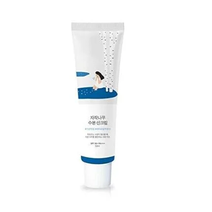 Сонцезахисний крем з березовим соком SPF50 Round Lab Birch Juice Moisturizing Sunscreen, 50 мл