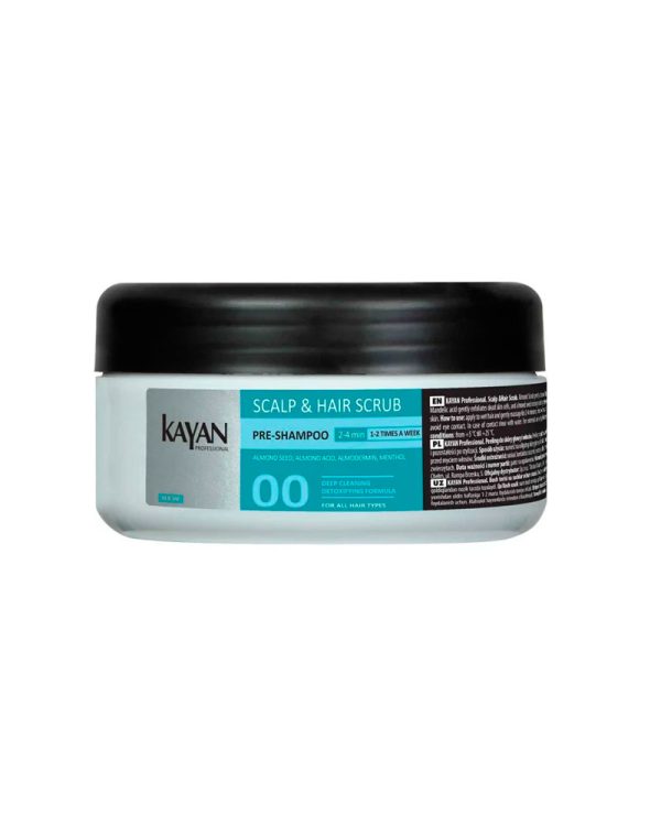 Скраб для шкіри голови та волосся KAYAN Professional, 300 мл
