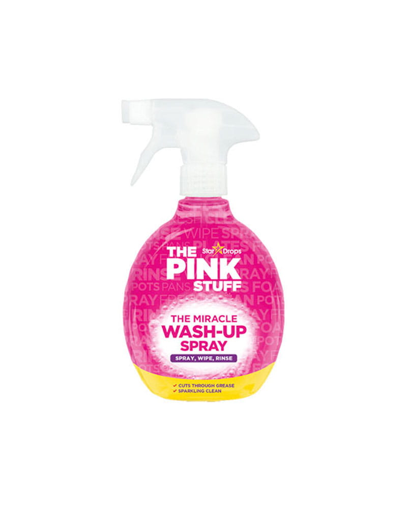 Засіб для миття посуду та чищення всіх поверхонь від жиру The Pink Stuff Wash-Up Spray 500 мл Засіб для миття посуду та чищення всіх поверхонь від жиру The Pink Stuff Wash-Up Spray 500 мл - Зображення 1
