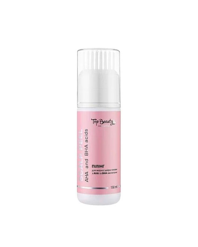 Пілінг для жирної шкіри голови Top Beauty Scalp Peel AHA and BHA Acids