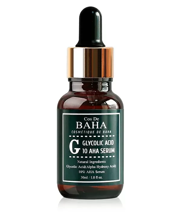 Сироватка-пілінг для обличчя з гліколевою кислотою Cos De BAHA G Glycolic Acid 10 AHA Serum, 30мл
