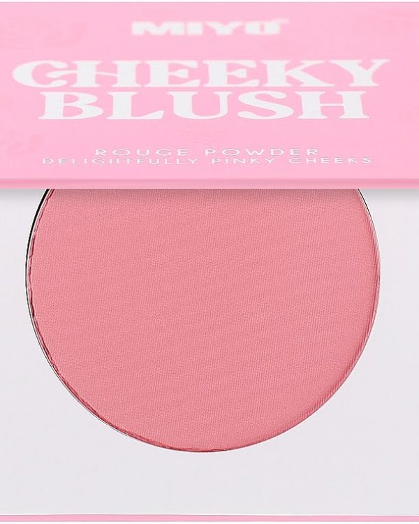 Miyo Cheeky Blush Rouge Powder Delightfully Pinky Cheeks