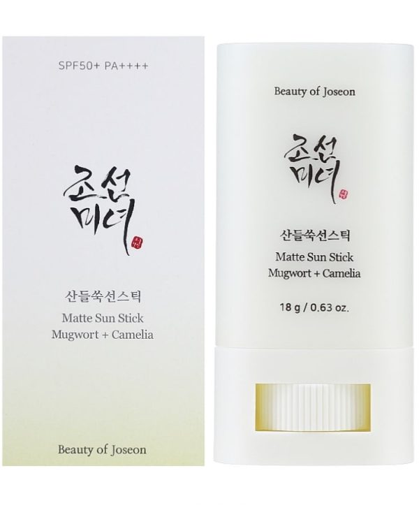 Сонцезахисний стік Beauty Of Joseon Matte Sun Stick Mugwort+Camelia SPF 50+ PA++++ 18 г