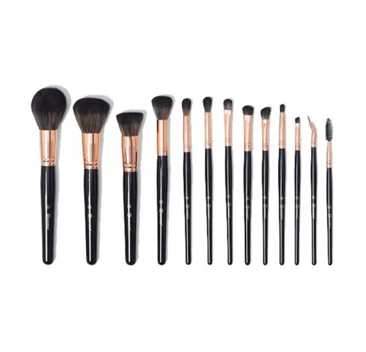 Кисті для макіяжу з підставкою BH Cosmetics BLACK - Зображення 2