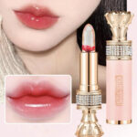 помада-бальзам для губ, що змінює колір з квіткою всередині