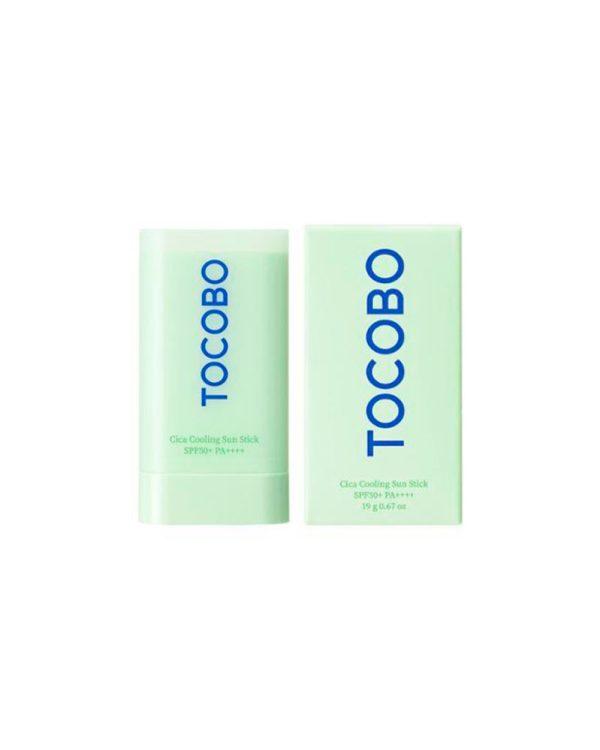 Сонцезахисний стік з охолоджувальним ефектом Tocobo Cica Cooling Sun Stick SPF50+ PA++++, 18 г