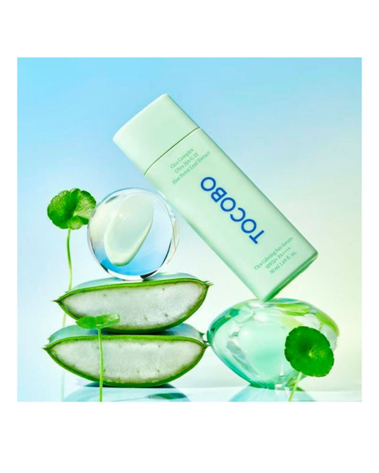 Сонцезахисна сироватка Tocobo Cica Calming Sun Serum SPF50+ PA++++, 50 мл - Зображення 4