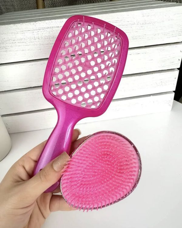 Набір для волосся в мішечку з гребінцем та щіткою для масажу