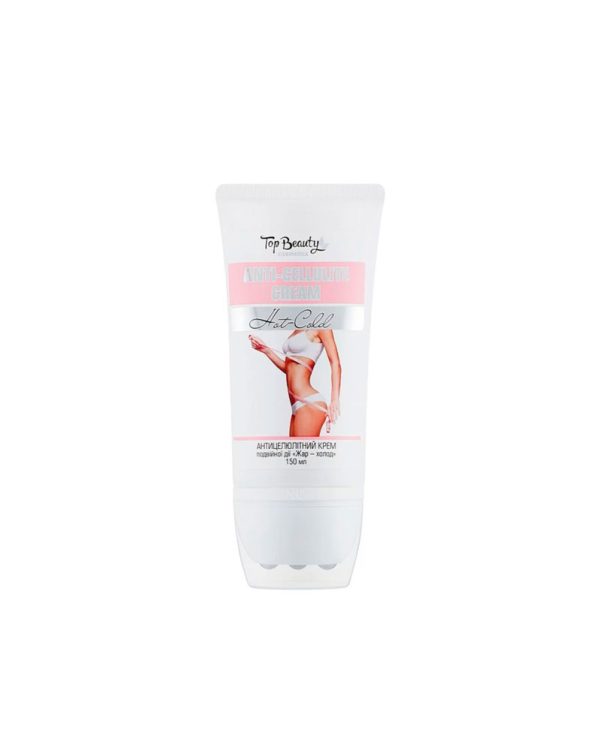 Антицелюлітний крем подвійної дії Top Beauty Anti-Cellulite Hot-Cold Cream, 200 мл