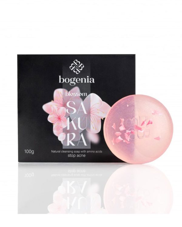 Натуральне мило Bogenia з амінокислотами "Квітуча Сакура"