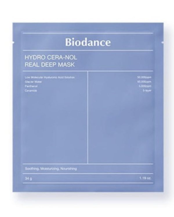 Маска для обличчя Biodance Hydro Cera-Nol Real Deep Sheet