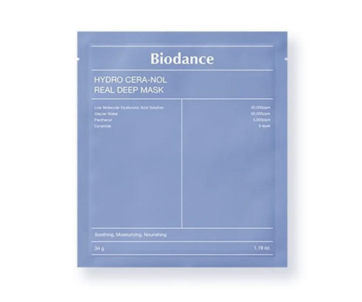 Маска для обличчя Biodance Hydro Cera-Nol Real Deep Sheet