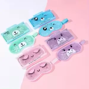 Маска гелева на очі від Cosmo Shop : Рожева М‘ятна Фіолетова