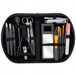 КОСМЕТИЧНИЙ НАБІР ДЛЯ МАКІЯЖУ МАНІКЮРУ БРІВ у ФУТОЛІ