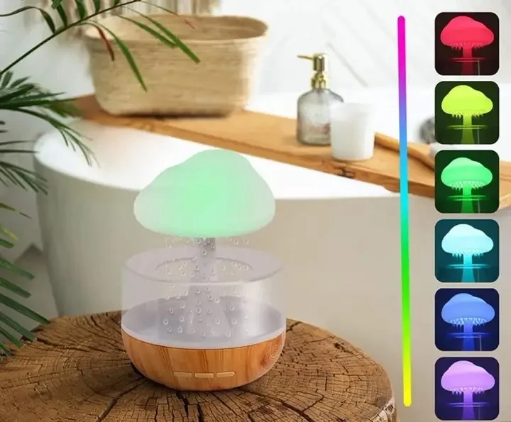 Нічник-зволожувач Cloud Rain Humidifier