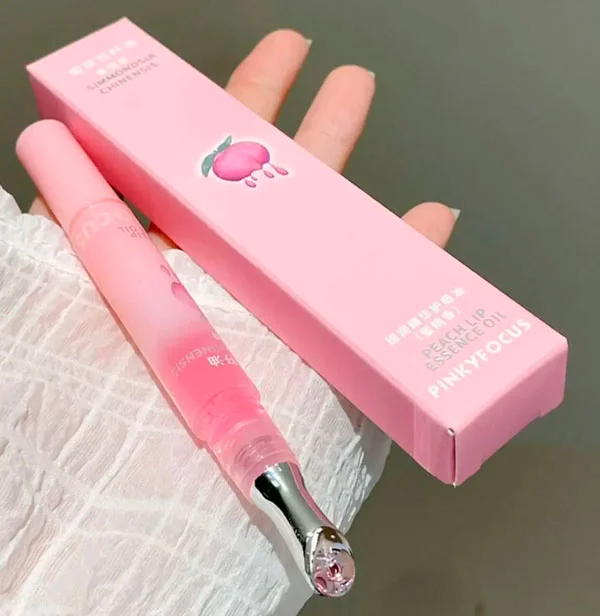 Блиск для губ з ароматом персик