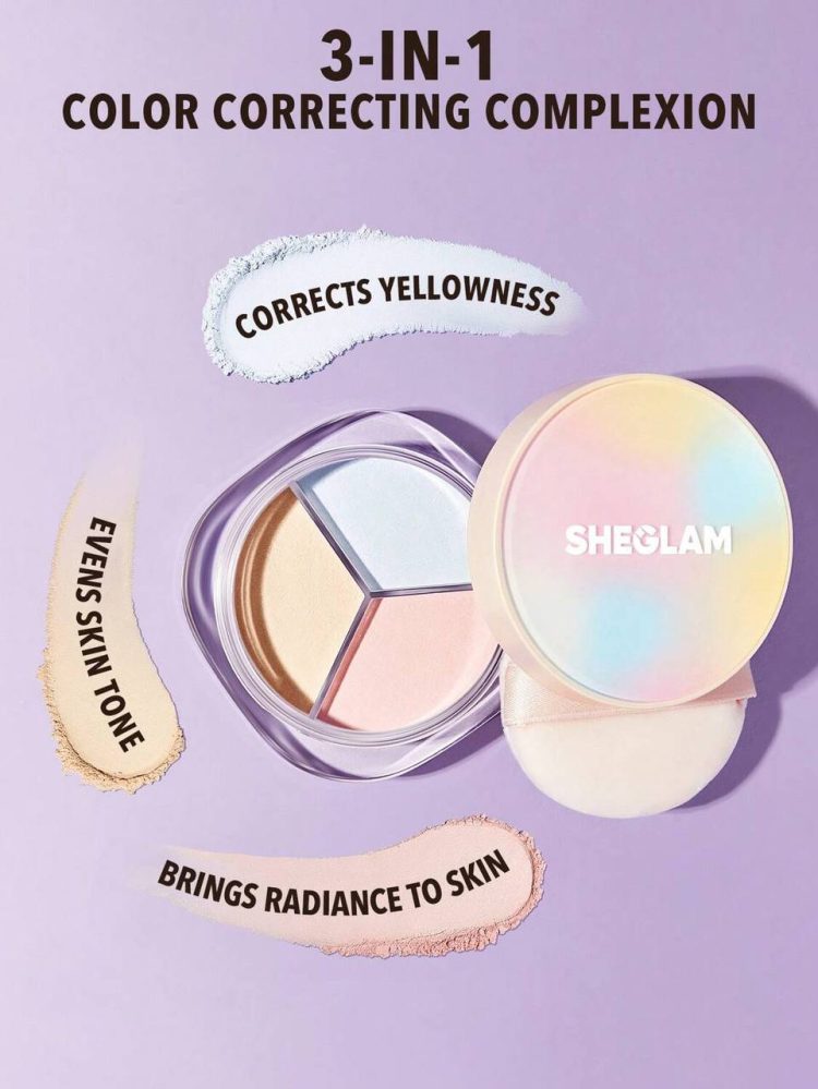Пудра - Sheglam Radiance Ring 3-In-1 Colour Correcting