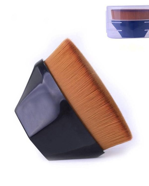 Міні пензель кабуки у футлярі для нанесення кремових текстур