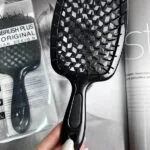 Гребінець хромований для волосся - Super Brush