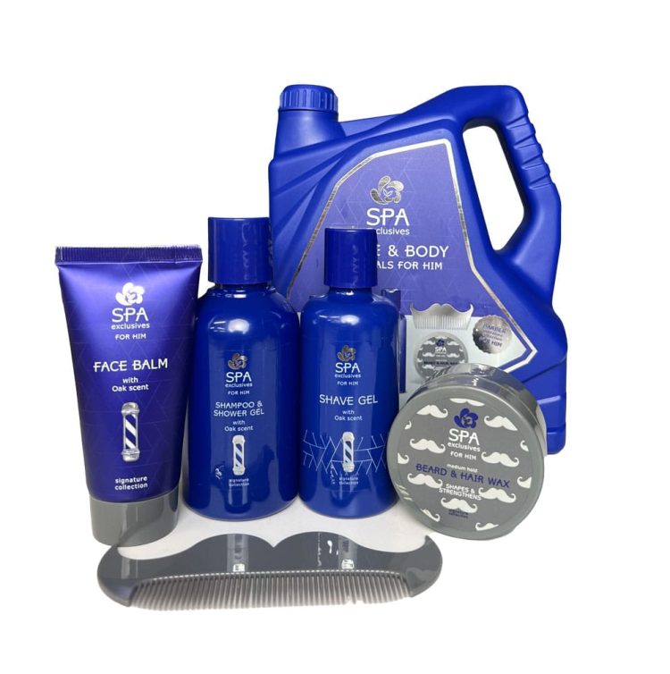 Набір для чоловіка SPA Exclusives 5 Face & Body Essentials For Him - Зображення 2