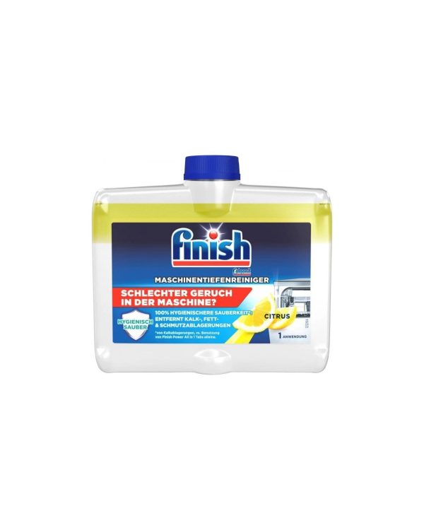 Очищувач посудомийних машин - Finish Lemon 250 мл