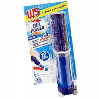 Шприц-гель для унітазу з аплікатором W5 , 12 аплікацій, 75 мл