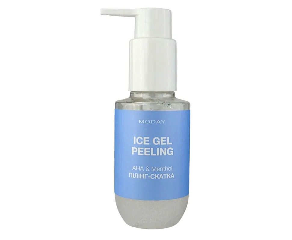 Відлущувальна пілінг-скатка для обличчя MODAY Ice Gel Peeling