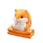 Іграшка Хом'як 3в1: іграшка, подушка, плед 