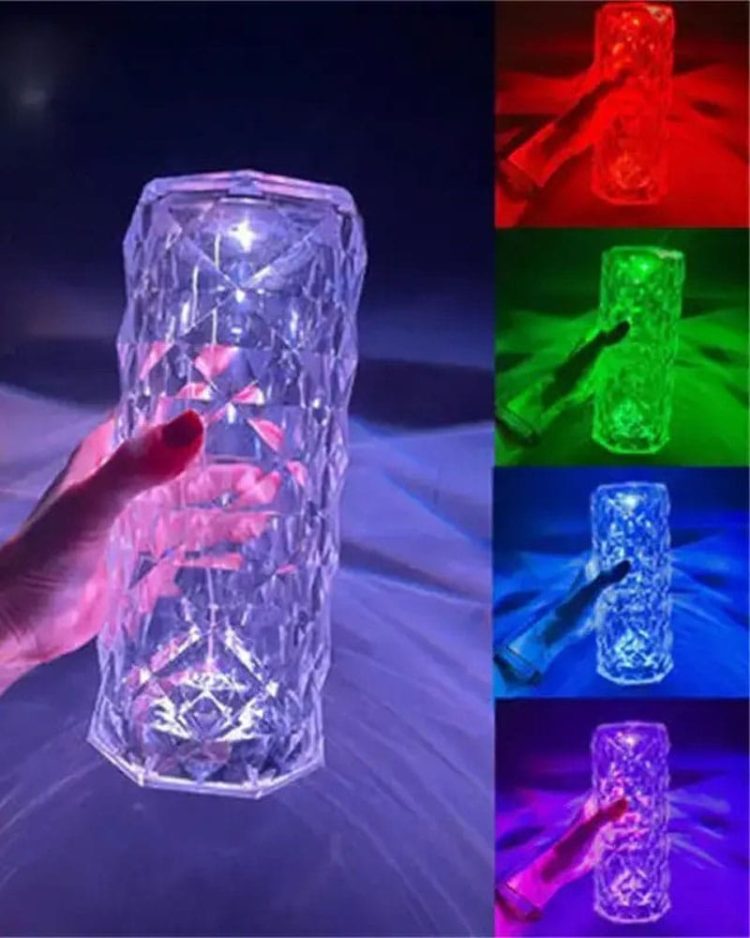 Нічник Crystal Rose Ambience 16-кольорів RGB
