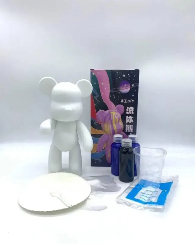 Флюїдний ведмедик з фарбами Bear