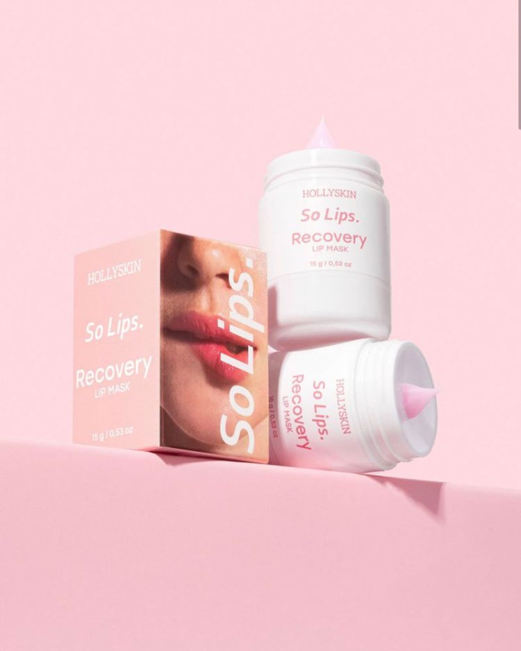 Відновлювальна маска для губ HOLLYSKIN So Lips